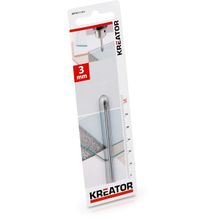 Product image of Kreator KRT011101 Tile - glass drills Ø 3x62mm შუშის/ფილის ბურღი