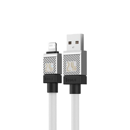 baseus-coolplay-series-fast-charging-cable-usb-to-ip-24a-1m-cakw000402-white-mobiluris-kabeli