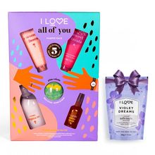 Product image of I Love All of You Pamper Pack სხეულის მოვლის ნაკრები + აბაზანის მარილი საჩუქრად