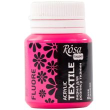 Product image of ROSA 20მლ Neon pink ტექსტილის საღებავი 