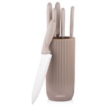 Product image of ARDESTO GEMINI AR2107KH დანების ნაკრები სადგამით 7ც