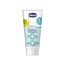 Product image of Chicco კბილის პასტა ბანანი და ვაშლი 6+ 50მლ