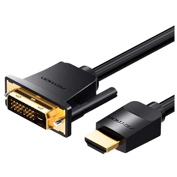 vention-abfbl-hdmi-to-dvi-10m-black-kompiuteris-kabeli