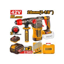 Product image of INGCO CRHLI422882 42V უნახშირო ელექტრო პერფორატორი