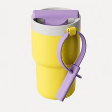 Product image of twist tumbler (yellow purple ) თერმოსი 530მლ