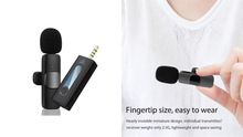 Product image of K35 Pro Portable Wireless Microphone for 3.5aux