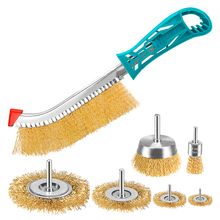 Product image of TOTAL TAC310071 ლითონის ჯაგრისის ნაკრები 7ც