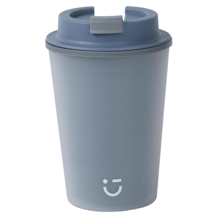miniso-light-enjoy-double-wall-coffee-plastic-mug-420ml-gray-tsvenis-tsqlis-chiqa