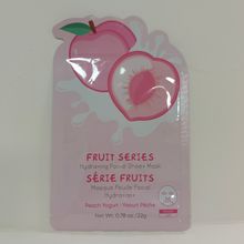 Product image of MINISO Fruit Series Hydrating Facial Sheet Mask (Peach Yogurt Scent) სახის ნიღაბი 22გრ