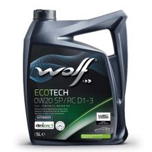 Product image of Wolf ECOTECH 0W20 SP/RC D1-3 4ლ