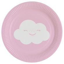 Product image of ქაღალდის თეფში Rainbow & Cloud 18სმ 8ც