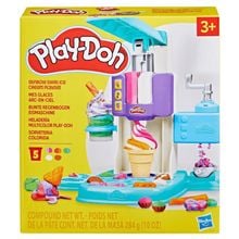 Product image of პლასტელინი სანაყინე Play-Doh Rainbow Swirl Ice Cream Playset