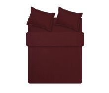 Product image of PUFFY ANDRA BASIC 200x220 სატინის ორსაწოლიანი თეთრეულის ნაკრები