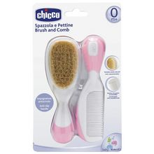 Product image of Chicco ახალშობილის ფუნჯი და სავარცხელი