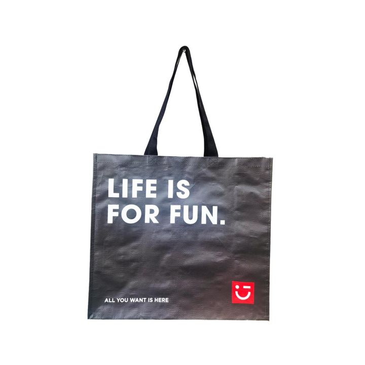 miniso-series-square-woven-shopping-bag-lblack-saqidlebis-chanta