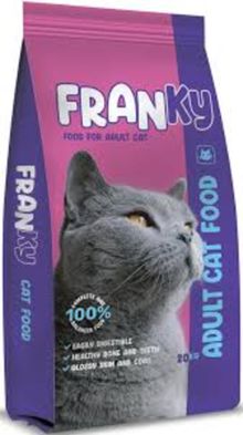 Product image of FRANKY-ზრდასრული კატის საკვები ქათმით-20კგ