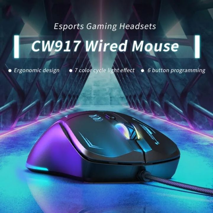 onikuma-cw917-wired-gaming-mouse-black-mausi-photo-3