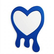 Product image of Funky Mirrors გულის ფორმის სარკე წვეთებით / HEARTSHAPED