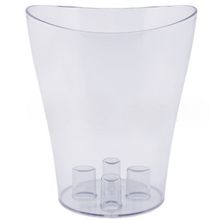 Product image of "NIKA" 16*19 გამჭირვალე პლასტიკის ქოთანი ორქიდეებისთვის
