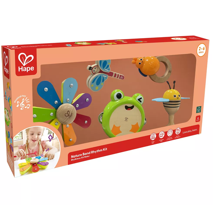 hape-nature-band-rhythm-kit-khis-musikaluri-instrumentebis-nakrebi-photo-2