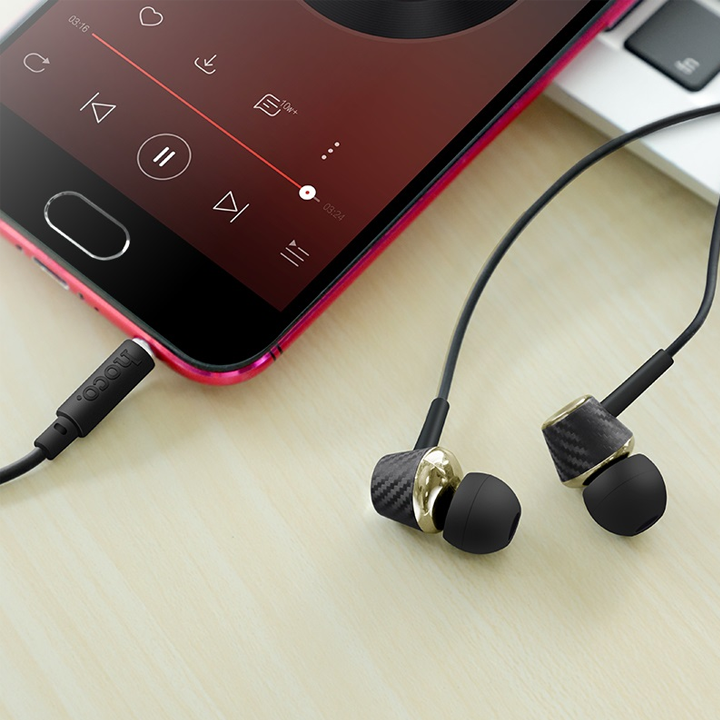 hoco-m70-graceful-universal-earphones-with-mic-black-photo-4