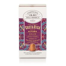 Product image of Compagna D'ell Arabica COSTARICA NESPRESSO 10X5,2G ყავის კაფსულები