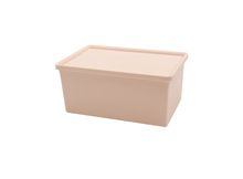 Product image of Macaron Series Desktop Storage Organizer with Lid (S) (Pink) სათავსო ყუთი