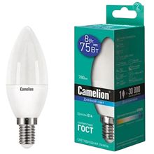 Product image of CAMELION LED8-CW35/865/E14 LED ნათურა  