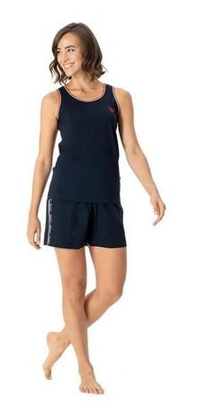 Product image of U.S. Polo Assn. 16989 ქალის ორეული შორტით (ლურჯი)