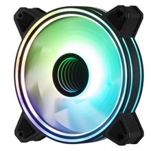 Product image of 2E Gaming Case fan 2E Gaming Air Cool Infinity MACF120IMW-ARGB, 120mm, 1200rpm, 3pin, 3pin+5VAura, 22dBa