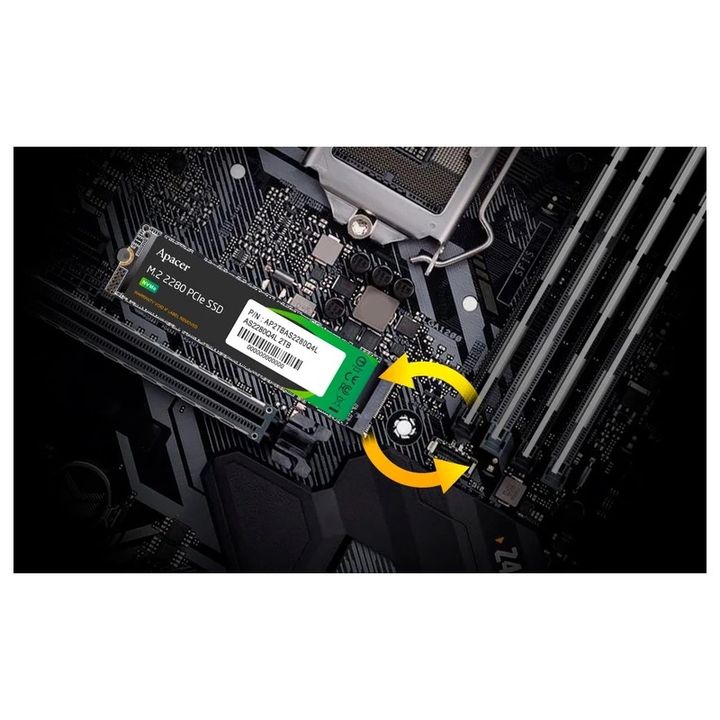 apacer-as2280q4l-ssd-mqari-diski-256gb-m2-nvme-pcie-gen4-x4-photo-2