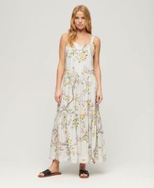 Product image of Superdry კაბა Woven tiered maxi dress