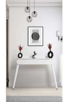 Product image of Flora Design, Alize, კონსოლი, თეთრი, 90 x 32 x 77 სმ