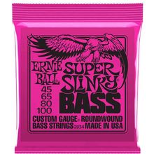 Product image of Ernie Ball Super Slinky Nickel Wound Electric Bass Strings ელექტრო გიტარის სიმები