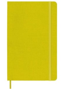 Product image of Moleskine ბლოკნოტი რეზინით ყვითელი აბრეშუმის მყარი ყდა