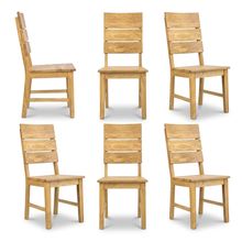 Product image of SHINA FURNITURE CARRYHOME 6 ცალი ხის სკამი