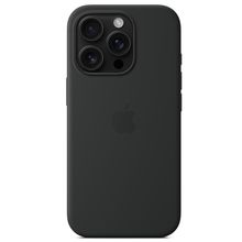 Product image of Apple iPhone&nbsp;16 Pro Silicone Case with MagSafe - Black მობილურის ქეისი