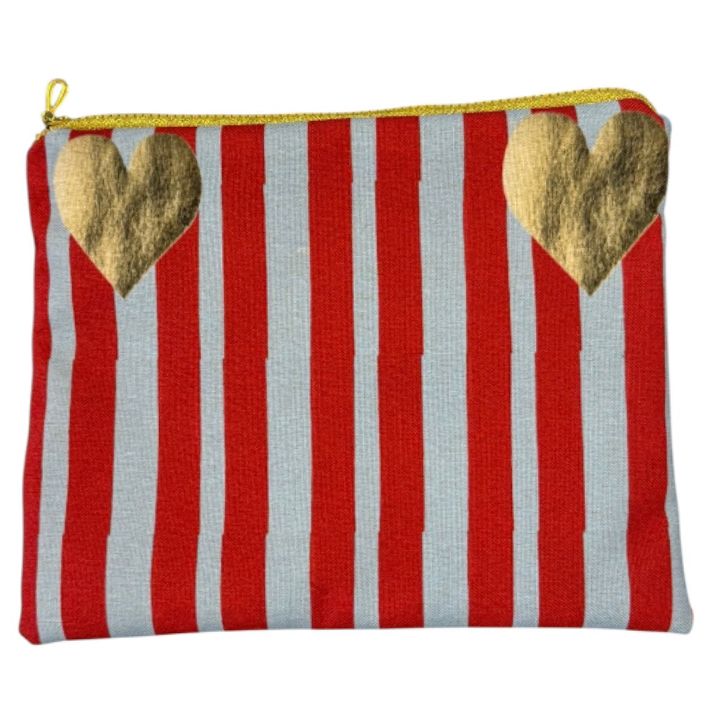 lovestars-printed-cosmetic-bag-red-striped-with-golden-hearts-kosmetikis-chanta