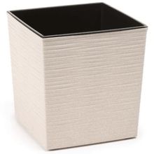 Product image of LAMELA JUKA ECO 16,5ლ თეთრი ყვავილის ქოთანი