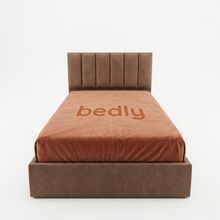 Product image of Bedly Vertigo 130/200 საწოლი ორთოპედიული მატრასით და სათავსოთი