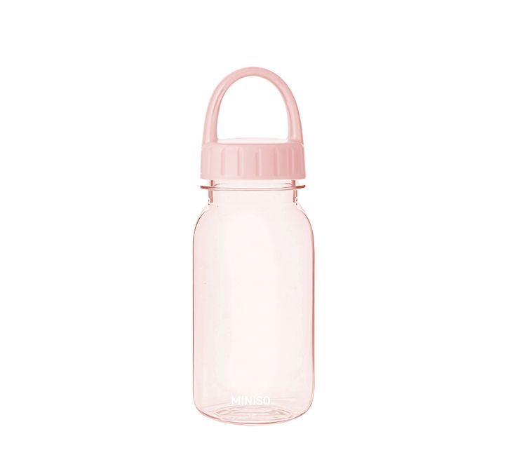 miniso-solid-color-series-handle-plastic-bottle-440ml-botli