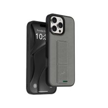 Product image of {GNGRPX16PGY} Green Lion GripX Multi-Functional Kickstand for iPhone 16 Pro - Gray მობილური ტელეფონის ქეისი