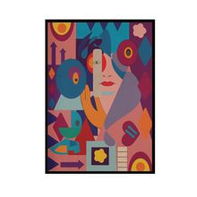 Product image of პოსტერი ჩარჩოთი "Contemporary Girl", A3