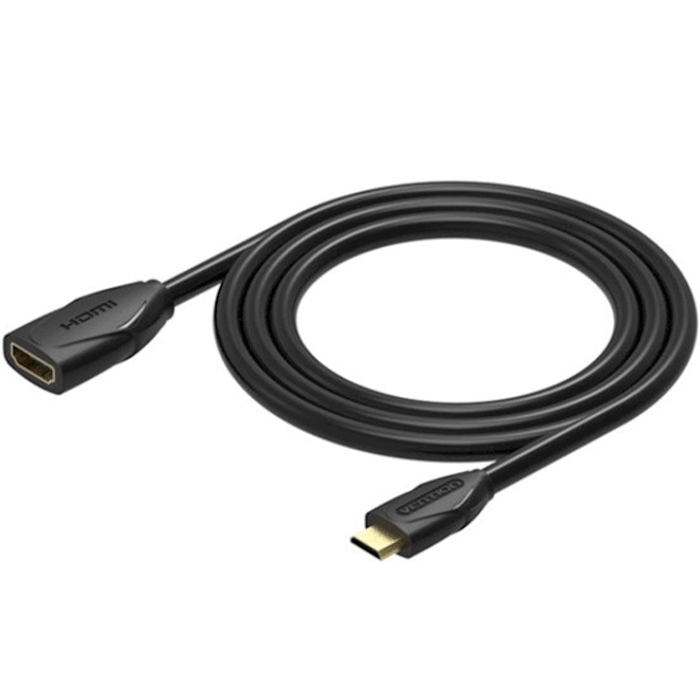 vention-abaaf-mini-hdmi-extension-cable-1m-black-mini-hdmi-kabeli