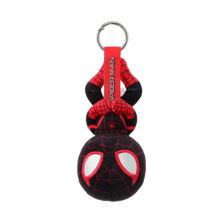 miniso-marvel-spider-man-collection-5in-spider-man-plush-pendant-red-black-breloki