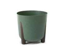 Product image of Flower pot FRIDA 300 ECO wood forest green ყვავილის ქოთანი