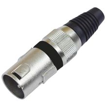 Product image of OMNITRONIC XLR plug 3pin კაბელის შემაერთებელი