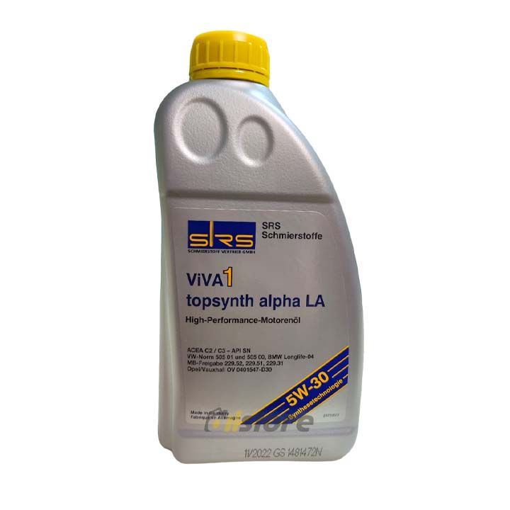 SRS 5W30 Viva TopSynth Alpha LA 1 ლ ძრავის ზეთი - Extra.ge - 763197
