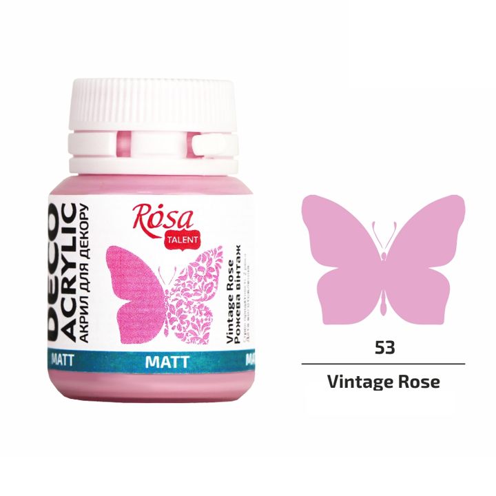 rosa-talent-pink-vintage-mat-20ml-akrilis-saghebavi-dekoratsiistvis-photo-2