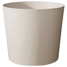 Product image of EDA ELEMENT CONIQUE 62.2 ლ 49.5X42 სმ ბეჟი პლასტმასის ქოთანი მცენარეებისთვის